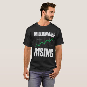 Millionär T - Shirt aufstrebende Männer