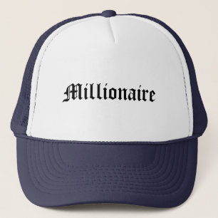 Millionär Truckerkappe