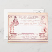 Millionäre Viktorianische Rufkarte Postkarte (Vorne/Hinten)