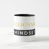 Millionärs-Denkrichtung-Schwarzes u. Tasse (Zentrum)