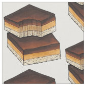 Millionär's Shortbread Caramel Squares UK Food Stoff (Nahaufnahme)