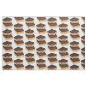 Millionär's Shortbread Caramel Squares UK Food Stoff (Fat Quarter (45,7 x 55,9 cm))