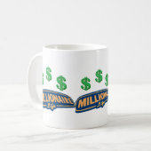 Millionärs-Tasse Kaffeetasse (Vorderseite Links)