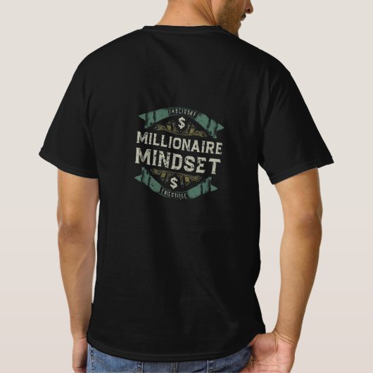Millionärsgeist T-Shirt (Rückseite)