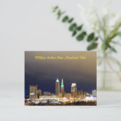 Millionen Dollar Ansicht(Cleveland) Postkarte (Stehend Vorderseite)