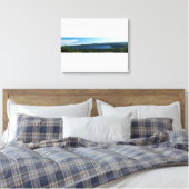 Millionen Dollar Ansicht Gestrichen Canvas Print Leinwanddruck (Insitu (Schlafzimmer))