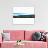 Millionen Dollar Ansicht Gestrichen Canvas Print Leinwanddruck (Insitu (Wohnzimmer))