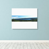 Millionen Dollar Ansicht Gestrichen Canvas Print Leinwanddruck (Insitu (Holzboden))