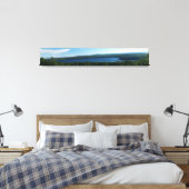 Millionen Dollar Ansicht Gestrichen Canvas Print Leinwanddruck (Insitu (Schlafzimmer))