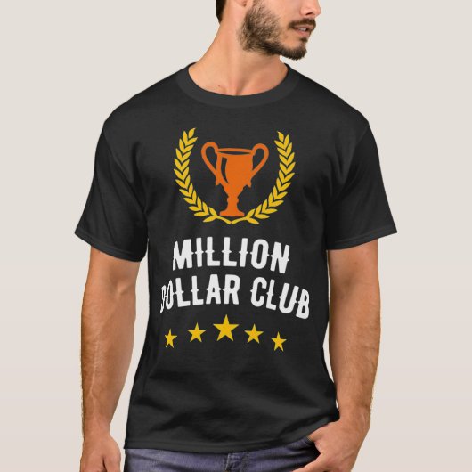 Millionen Dollar Club Prämie T-Shirt (Vorderseite)