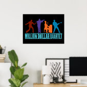 Millionen Dollar Quartett für Bühne Poster (Heimbüro)