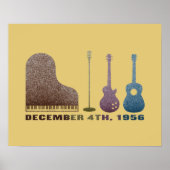 Millionen Dollar Quartett Instrumente - Farbe Poster (Vorne)