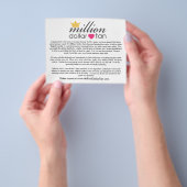 Millionen Dollar Tan's Cabana Tan Card Flyer (Gruppe)