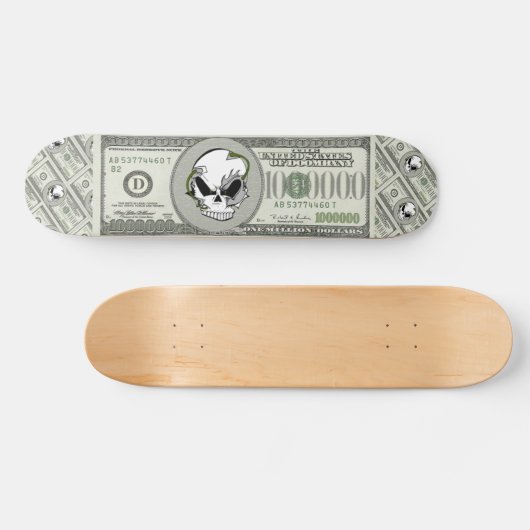 Millionen Dollar-Untergang Skateboard (Horizontal)