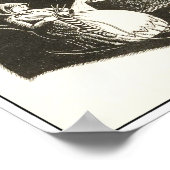 Millionen Katzen - Archivdruck Poster (Ecke)