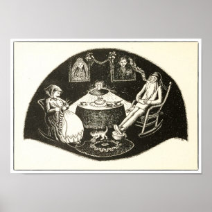 Millionen Katzen - Archivdruck Poster