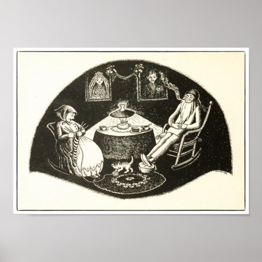 Millionen Katzen - Archivdruck Poster (Vorne)