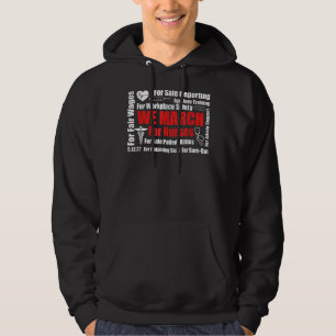 Millionen Krankenschwestern und März, die wir für  Hoodie