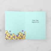 Millionen Päpste Osterkarte Feiertagskarte (Innenseite)