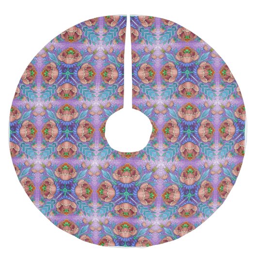 Millionen Polyester Weihnachtsbaumdecke (Vorderseite)