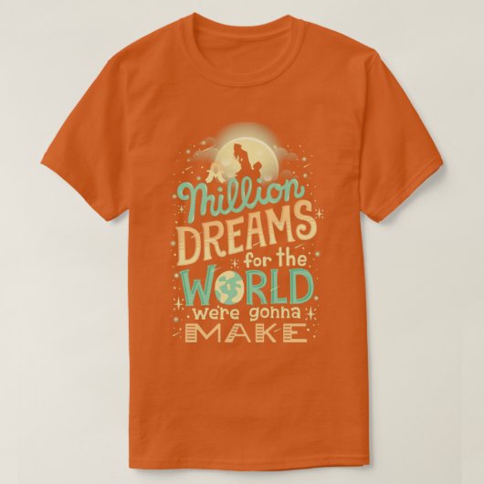 Millionen Träume T-Shirt (Design vorne)
