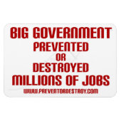 Millionen von Menschen, die von einer großen Regie Magnet (Horizontal)