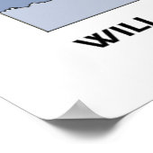 Millionen von Menschen leben an einem Rand (Earth  Poster (Ecke)