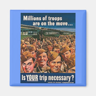 Millionen von Truppen sind unterwegs Magnet