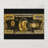 Millionen Wünsche für Sie Postkarte (Vorderseite)