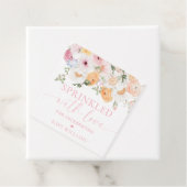 Millionenblütendusche mit Liebe gesprinklt Geschenkanhänger (Beispiel)