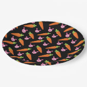 Millionhare Pappteller (Schrägansicht)