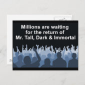 Millions #2 postkarte (Vorne/Hinten)