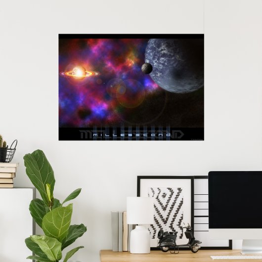MilliSecond Poster (Heimbüro)