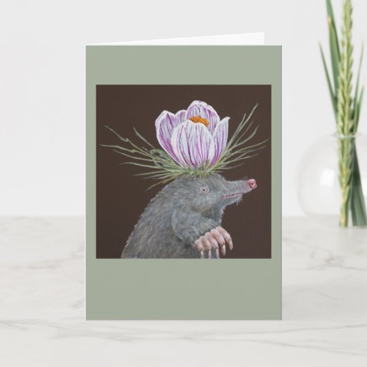 Millit die Maulwurfkarte Karte (Vorderseite)