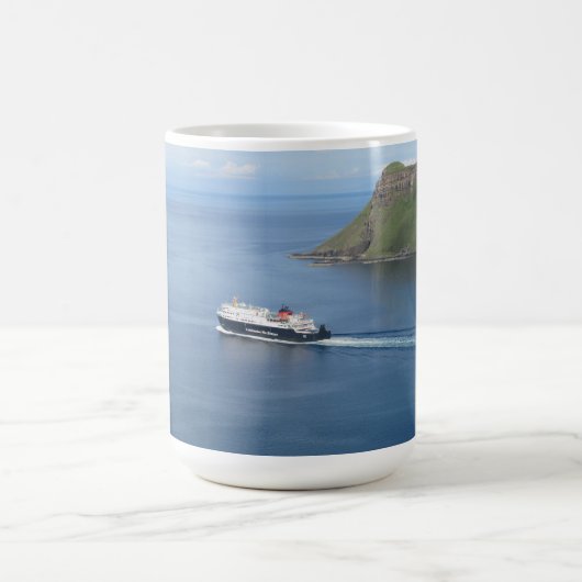 Millivolt Hebrides, der Uig Insel-von-Skye Kaffeetasse (Mittel)