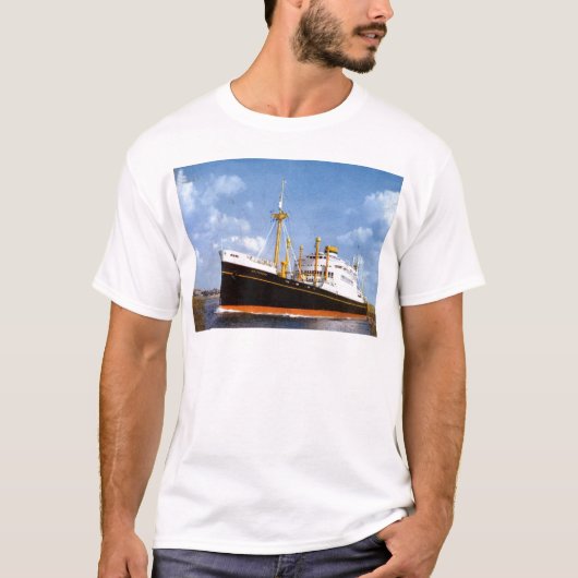 Millivolt Weserdam, Linie Hollands Amerika T-Shirt (Vorderseite)
