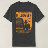 Milloween 2025 Tee (Design vorne)