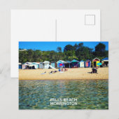 Mills Beach, Mornington Postkarte (Vorne/Hinten)