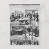 Mills der Firma Willimantic Leinen Postkarte (Vorderseite)