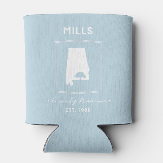 Mills Family Wiedersehen 2025 Light Blue Dosenkühler (Rückseite)