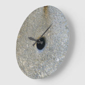 millstone mill stone flour wheat cereal bread grin große wanduhr (Winkel)
