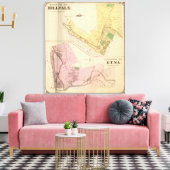 Millvale, Ätna Leinwanddruck (Insitu (Wohnzimmer))