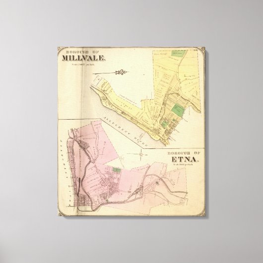 Millvale, Ätna Leinwanddruck (Vorderseite)
