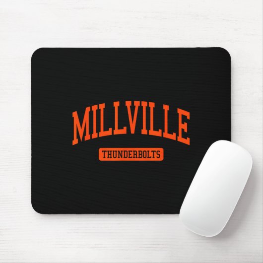 Millville High School Hs Millville Nj Varsity Srts Mousepad (Mit Mouse)