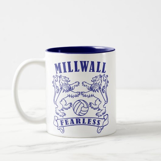Millwall furchtlos zweifarbige tasse (Links)