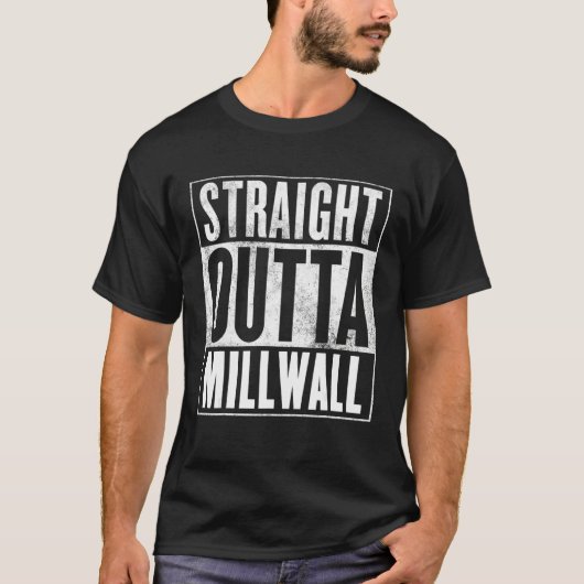 Millwall Straight Outta Millwall T-Shirt (Vorderseite)