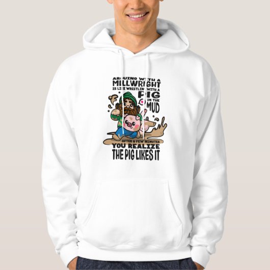 Millwright Apparel Hoodie (Vorderseite)