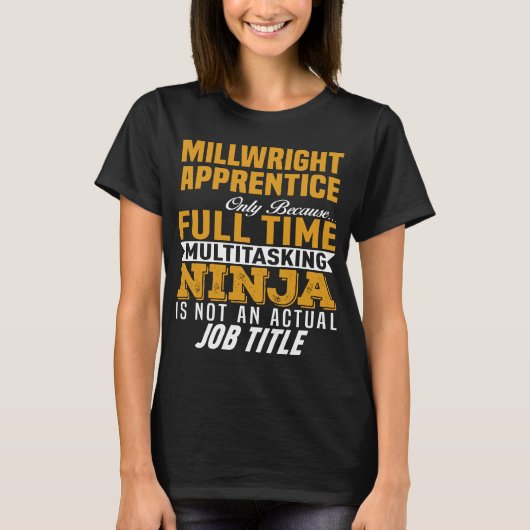 Millwright Apprentice T-Shirt (Vorderseite)