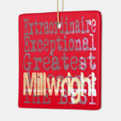 Millwright Extraordinaire Christmas Keramikornament (Links)
