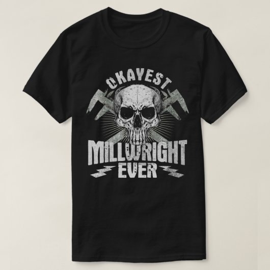 Millwright Image On Back Of Clothing Pullover (Design vorne)